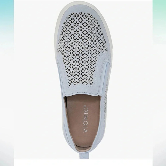 Vionic Light Blue Slip-On Loafers - Picture 3 of 11